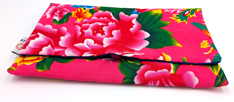 Pochette à livre "Pivoines"