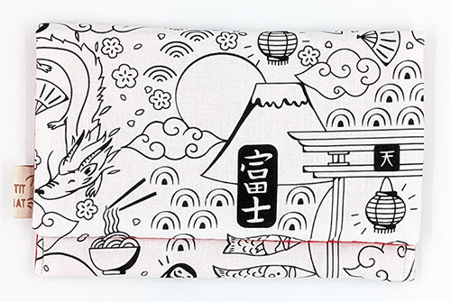Pochette livre Japon • Collection "Coloriage"