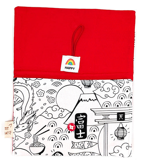 Pochette livre Japon • Collection "Coloriage"