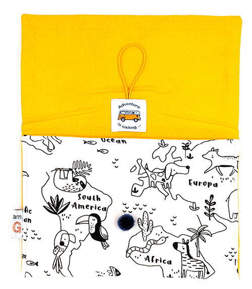 Pochette livre Monde• Collection "Coloriage"