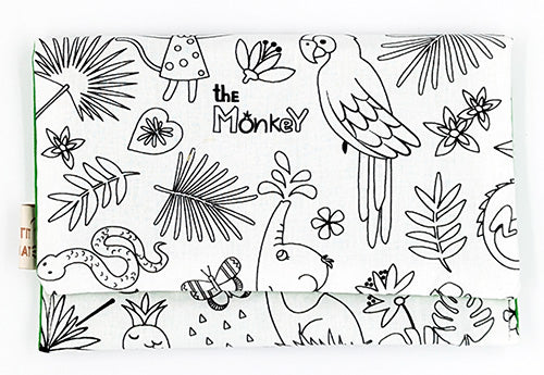 Pochette livre Jungle • Collection "Coloriage"