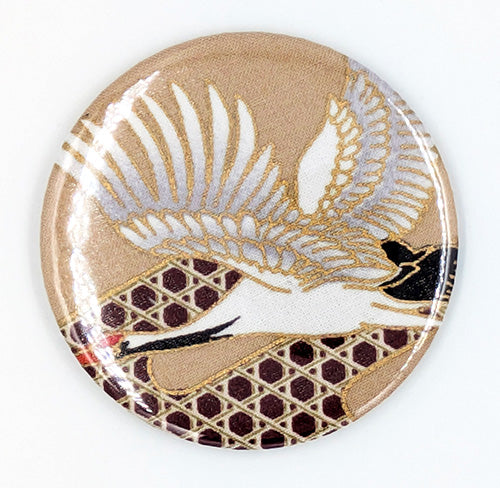 Miroir de poche • Collection "Mon Héron"