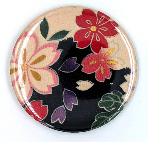 Miroir de poche • Collection "Fleurs"