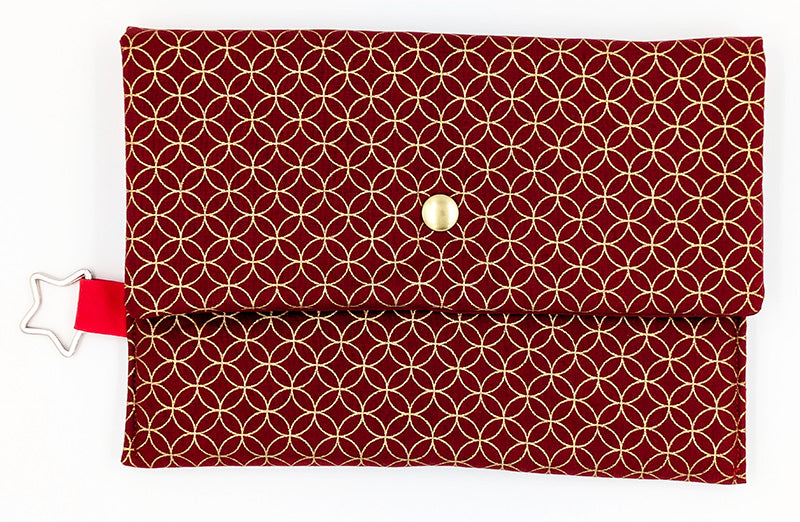 Pochette livre • Rouge et Or