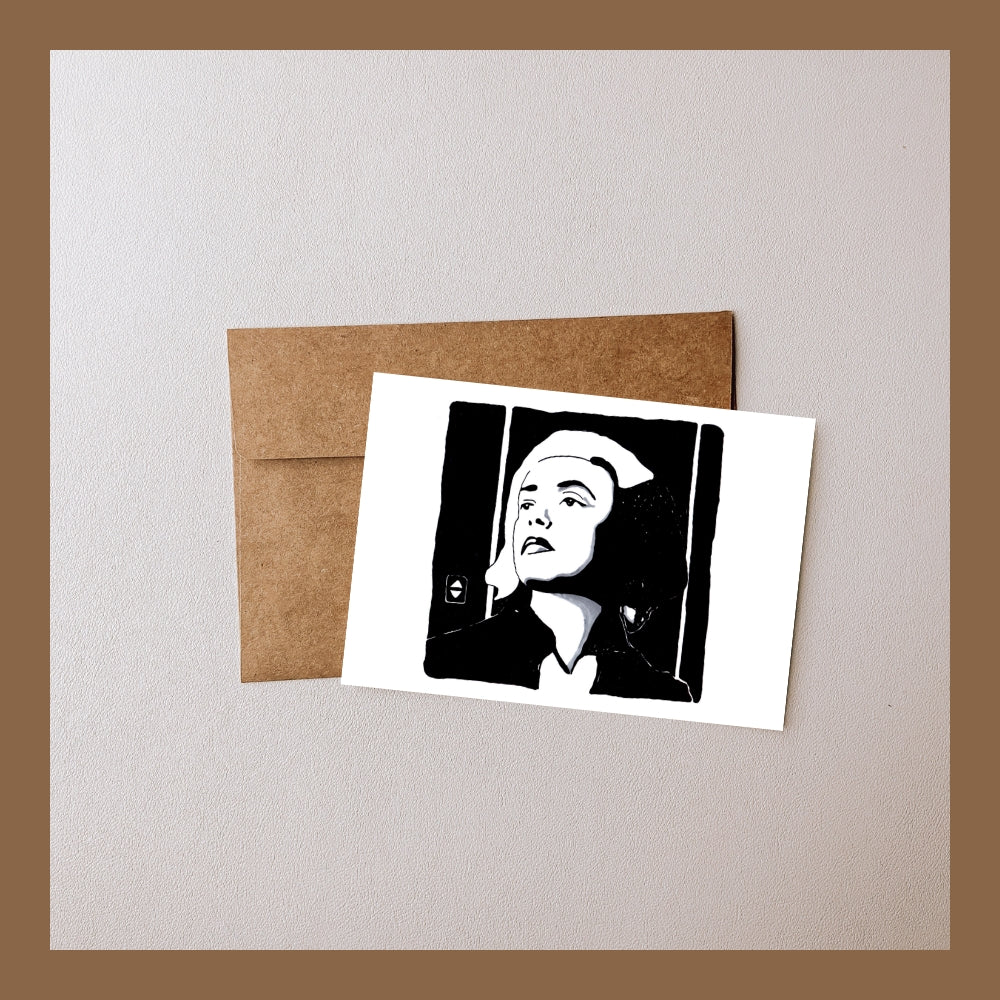 Postale carte • Jeanne Moreau