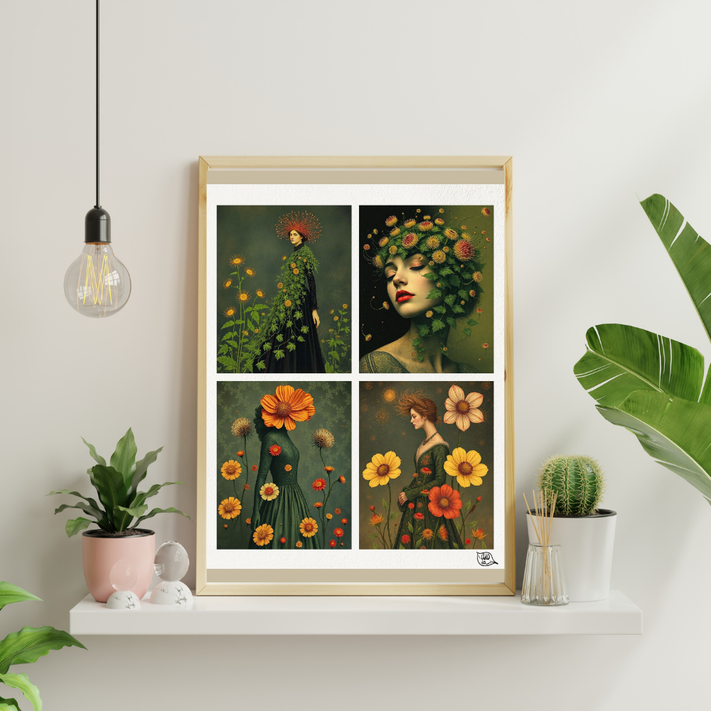 Promotion - Lot de 4 cartes postales • Thyrse | ADO