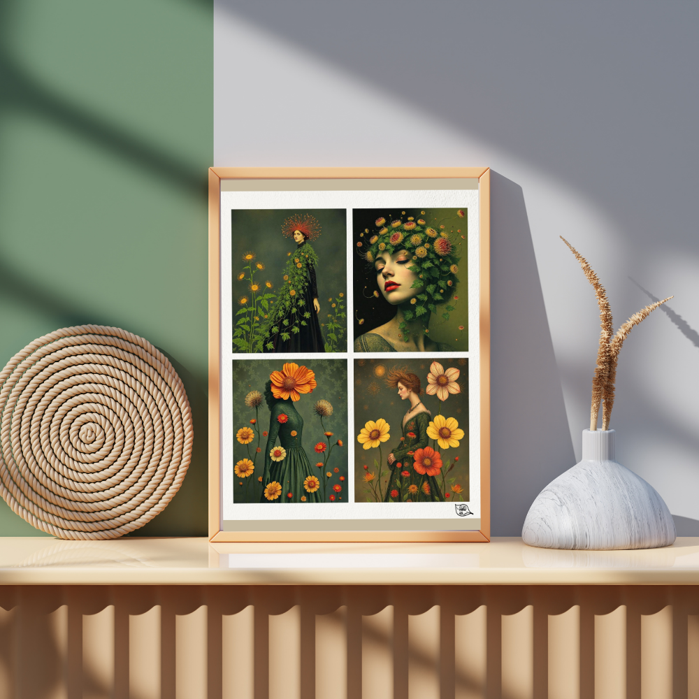 Promotion - Lot de 4 cartes postales • Thyrse | ADO