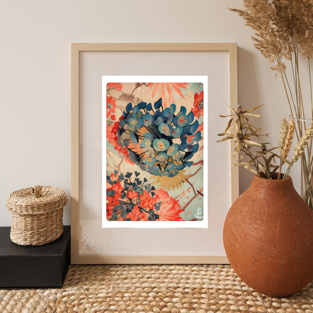 Postale carte • AdOia Inflorescence Bretonne