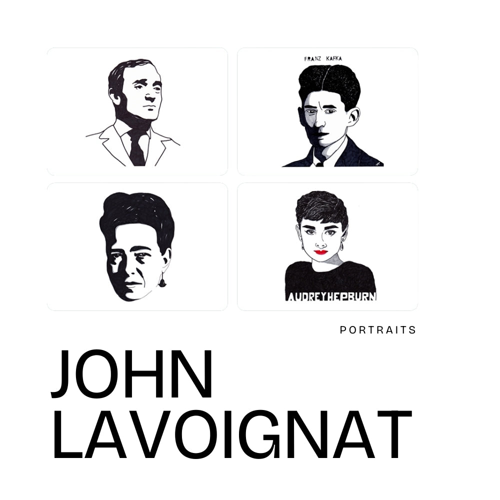 Promotion - Lot de 4 cartes postales • n°2 | John Lavoignat