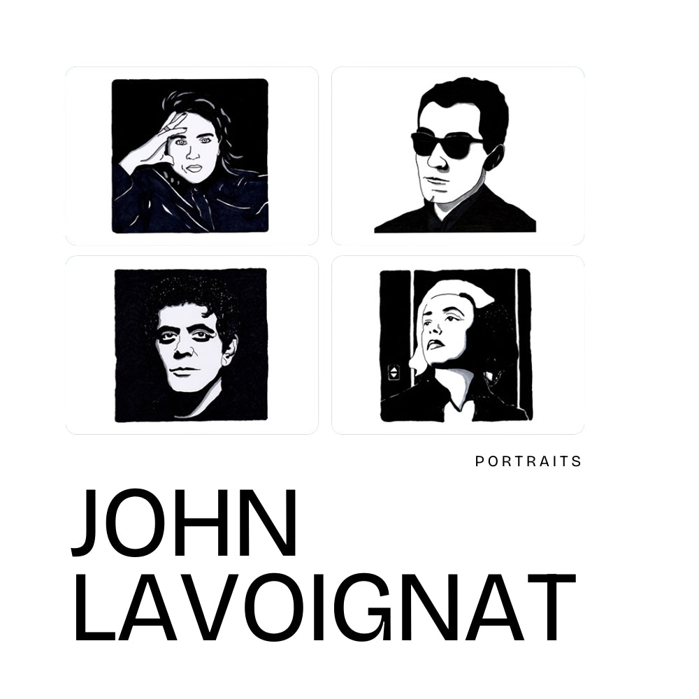Promotion - Lot de 4 cartes postales • n°1 | John Lavoignat