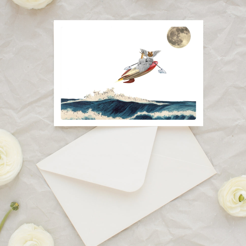 Carte postale • Lune de miel
