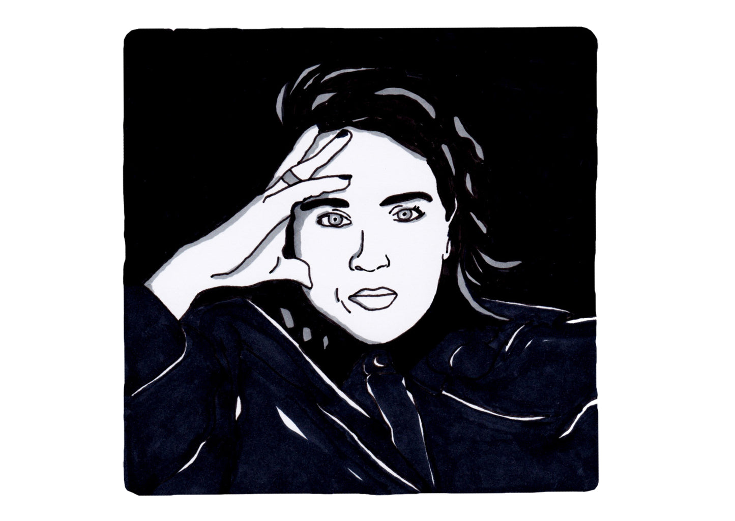 Postale carte • Adèle Haenel