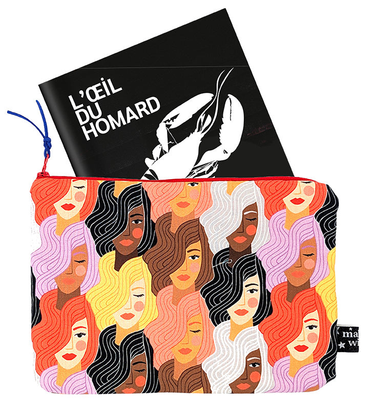 Pochette-trousse à livre "Mona"