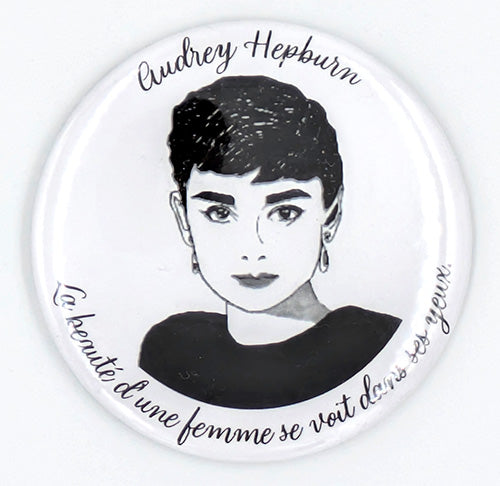 Miroir "Audrey Hepburn"