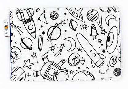 Pochette livre Espace • Collection "Coloriage"