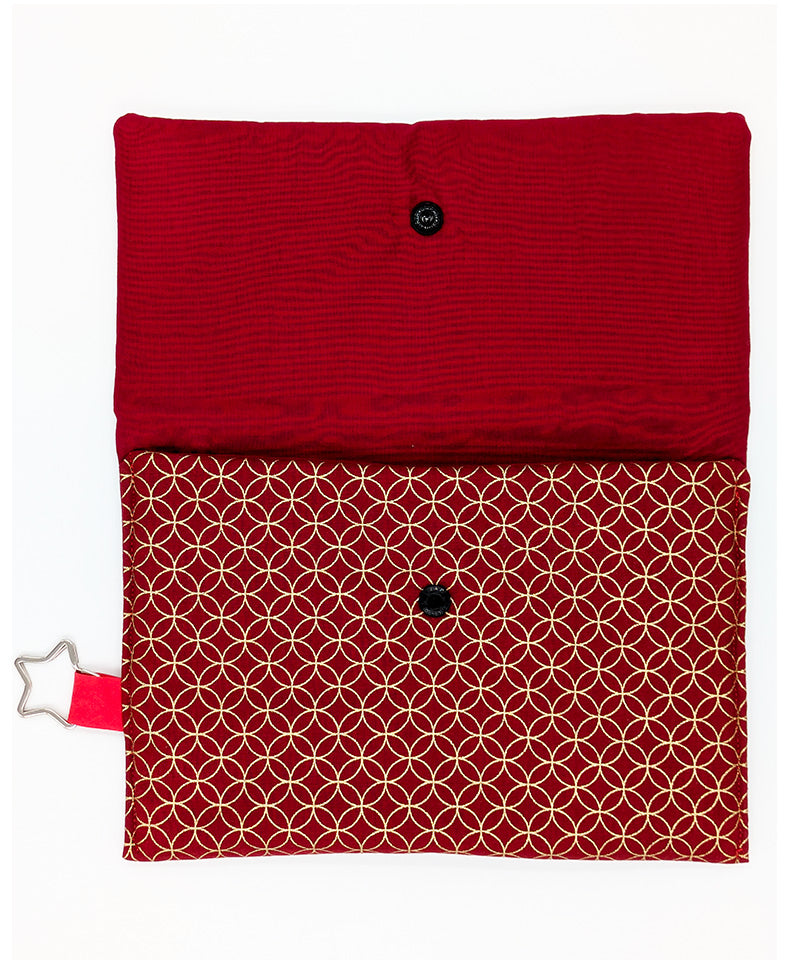 Pochette livre • Rouge et Or