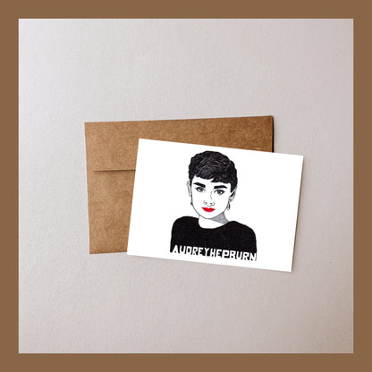 Carte postale • Audrey Hepburn