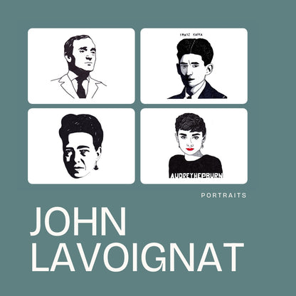 Lot de 4 cartes postales • n°2 | John Lavoignat