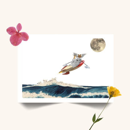 Carte postale • Lune de miel